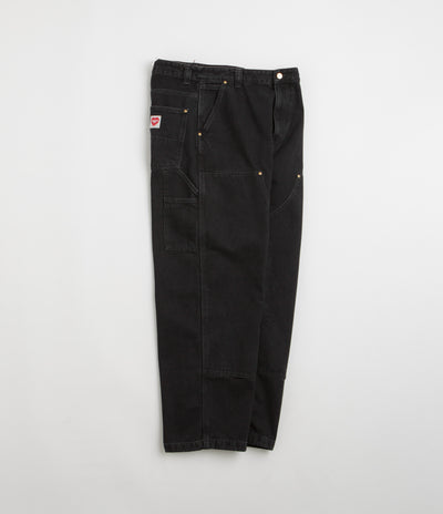 Carhartt Nash Double Knee Pants - Black Stone Washed