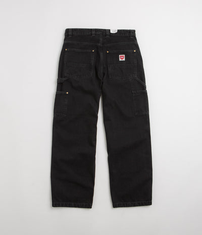 Carhartt Nash Double Knee Pants - Black Stone Washed