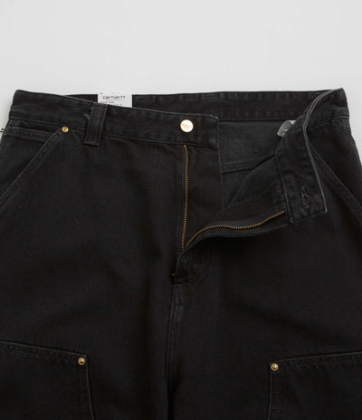 Carhartt Nash Double Knee Pants - Black Stone Washed