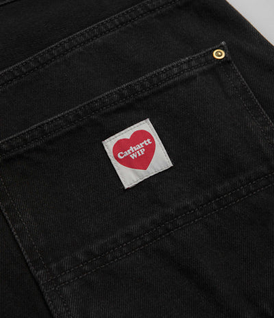 Carhartt Nash Double Knee Pants - Black Stone Washed