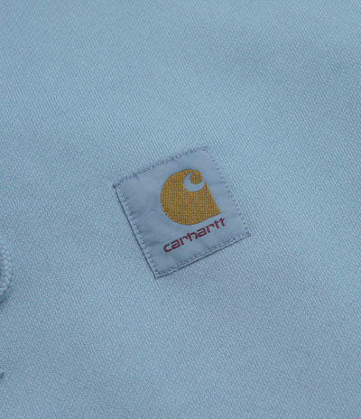 Carhartt Nelson Hoodie in Clay Blue