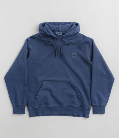 Carhartt Nelson Hoodie in Elder and White