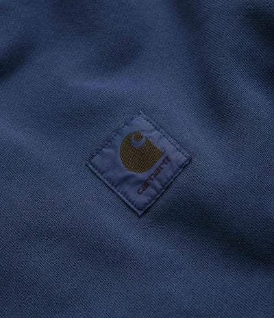 Carhartt Nelson Hoodie in Elder and White
