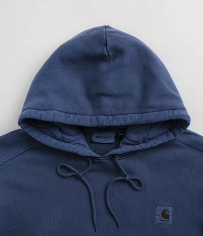 Carhartt Nelson Hoodie in Elder and White