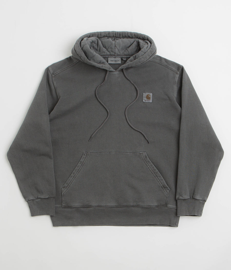 Carhartt Nelson Hoodie in Graphite