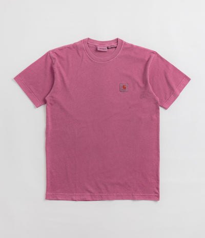 Carhartt Nelson T-Shirt in Magenta
