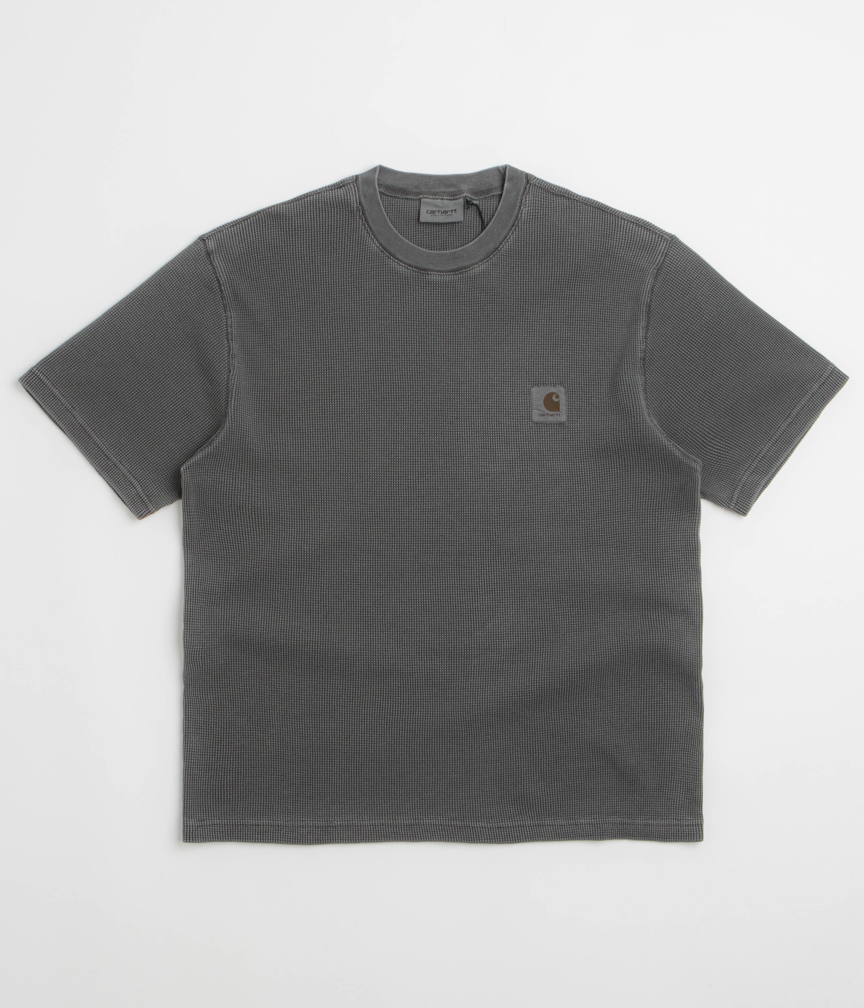 Carhartt Nelson Waffle T-Shirt - Black