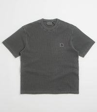 Carhartt Nelson Waffle T-Shirt in Black
