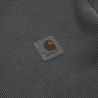Carhartt Nelson Waffle T-Shirt in Black thumbnail