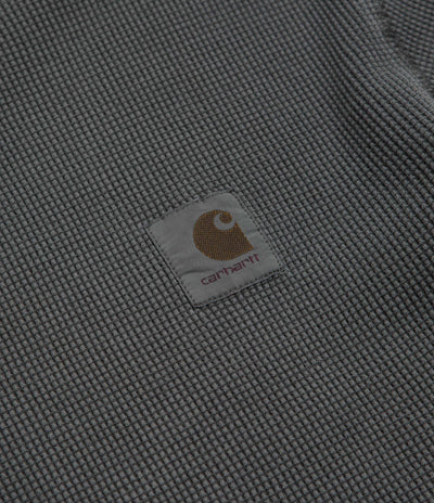 Carhartt Nelson Waffle T-Shirt in Black