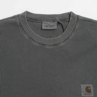 Carhartt Nelson Waffle T-Shirt in Black thumbnail
