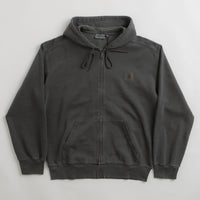 Carhartt Nelson Zip Hoodie in Charcoal thumbnail