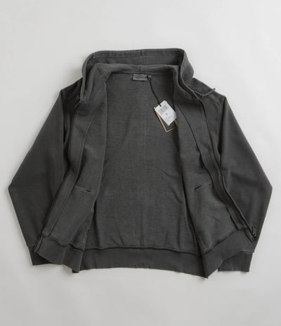 Carhartt Nelson Zip Hoodie in Charcoal