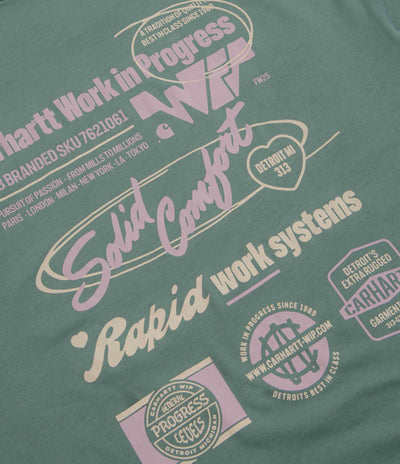 Carhartt Networks T-Shirt - Silver Pine