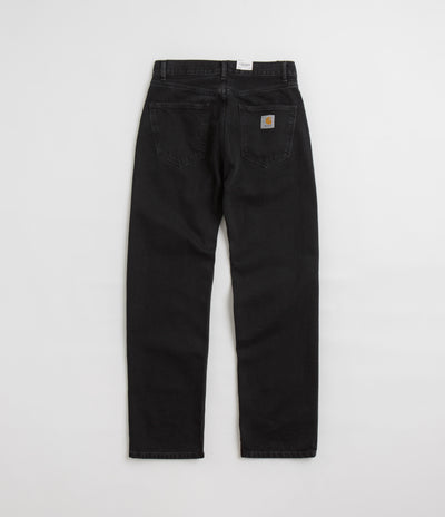 Carhartt Nolan Pants in Black Stone Washed