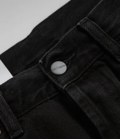 Carhartt Nolan Pants in Black Stone Washed