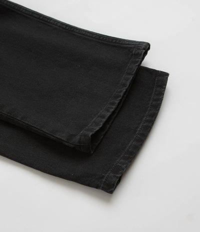 Carhartt Nolan Pants in Black Stone Washed