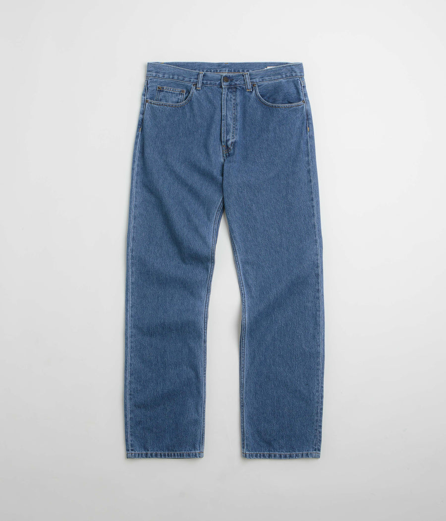 Carhartt Nolan Pants in Blue Heavy Stone Wash