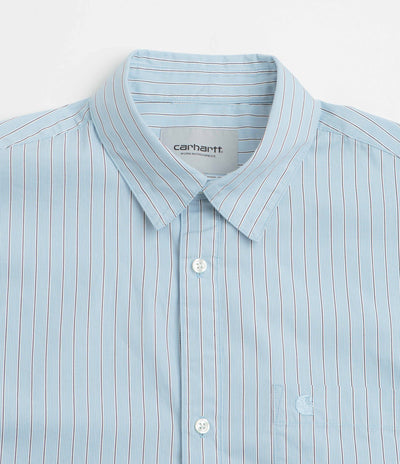 Carhartt Notus Shirt - Bova Stripe / Bluebird