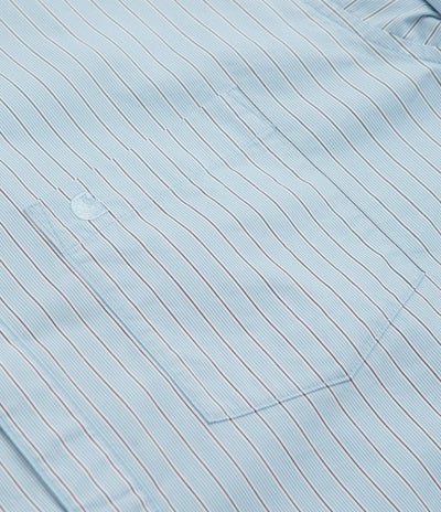Carhartt Notus Shirt - Bova Stripe / Bluebird