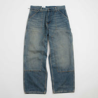 Carhartt Oakland Pants - Blue Worn Used Wash thumbnail