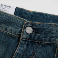 Carhartt Oakland Pants - Blue Worn Used Wash thumbnail