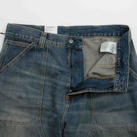 Carhartt Oakland Pants - Blue Worn Used Wash thumbnail