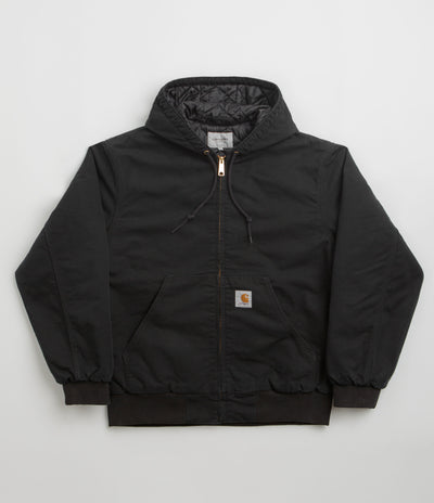 Carhartt OG Active Jacket - Black / Black Stone Canvas