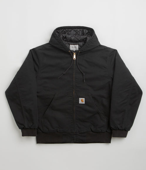 Carhartt OG Active Jacket - Black / Black Stone Canvas