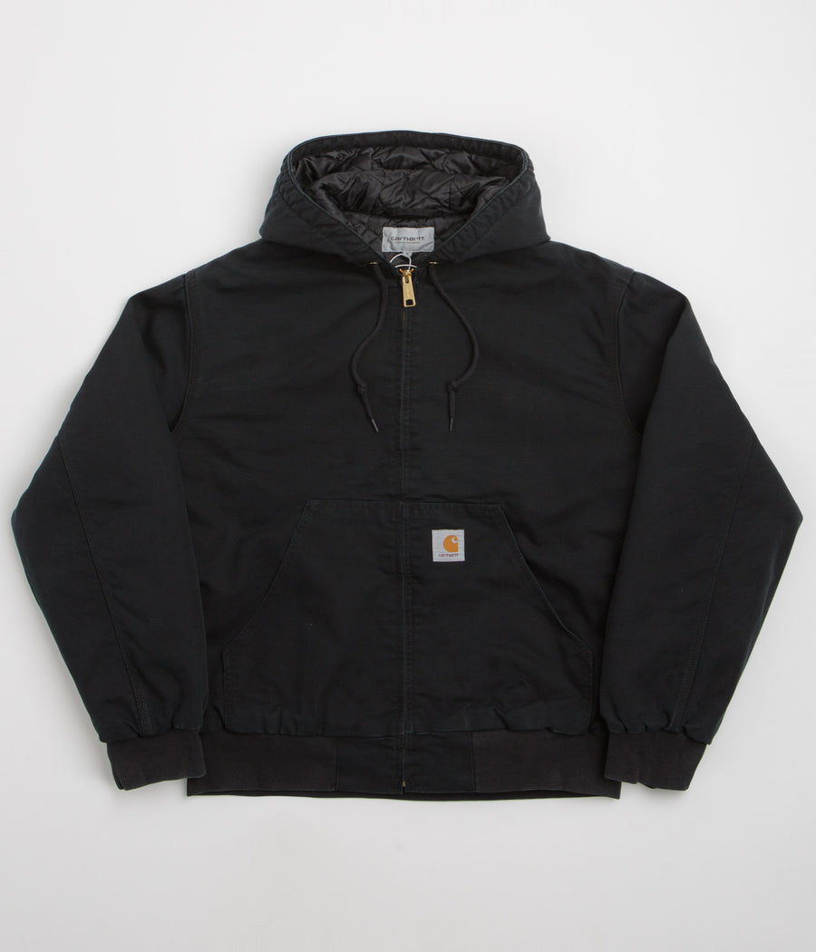 Carhartt OG Active Jacket - Black / Black Stone Canvas