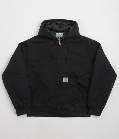 Carhartt OG Active Jacket - Black / Black Stone Canvas