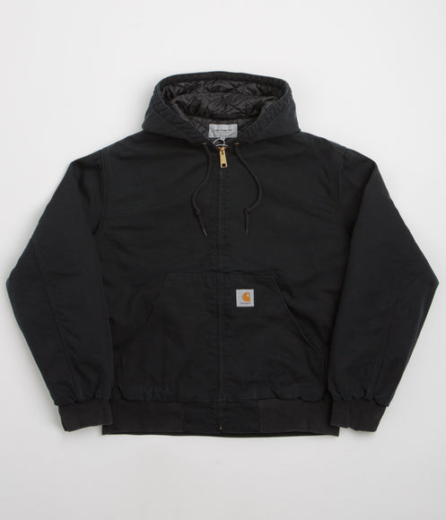 Carhartt OG Active Jacket - Black / Black Stone Canvas