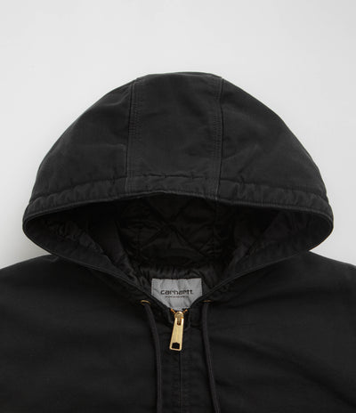 Carhartt OG Active Jacket - Black / Black Stone Canvas
