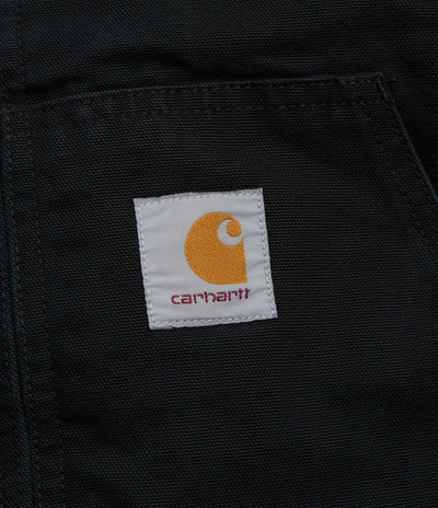 Carhartt OG Active Jacket - Black / Black Stone Canvas