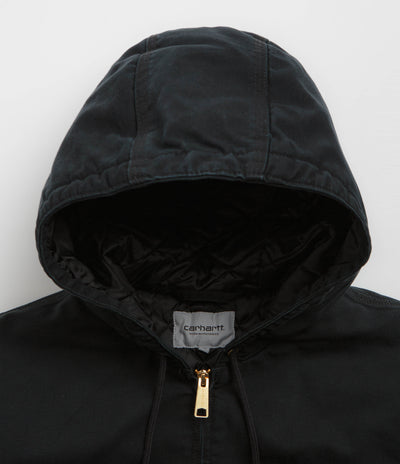 Carhartt OG Active Jacket - Black / Black Stone Canvas