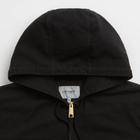 Carhartt OG Active Jacket in Black Rinsed thumbnail