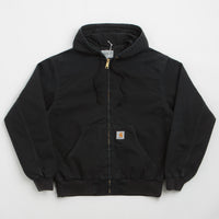 Carhartt OG Active Jacket in Black Stone Canvas thumbnail