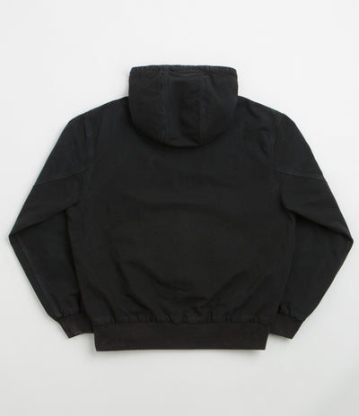 Carhartt OG Active Jacket in Black Stone Canvas