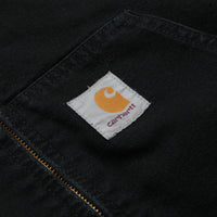 Carhartt OG Active Jacket in Black Stone Canvas thumbnail
