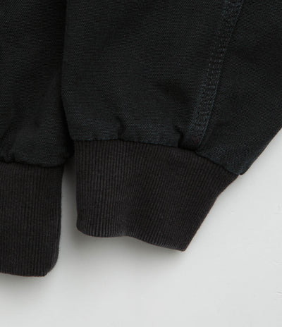 Carhartt OG Active Jacket in Black Stone Canvas