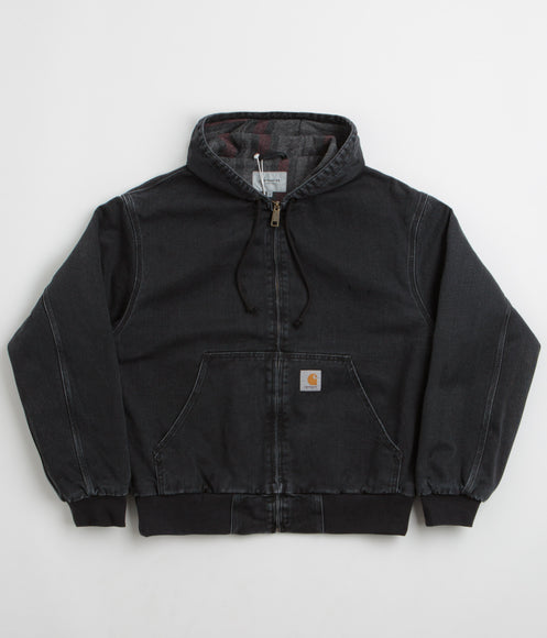 Carhartt OG Active Jacket - Black Stone Washed