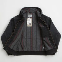 Carhartt OG Active Jacket in Black Stone Washed thumbnail