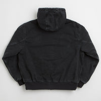 Carhartt OG Active Jacket in Black Stone Washed thumbnail