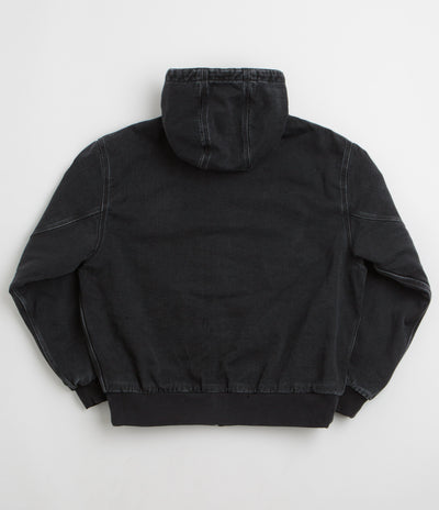 Carhartt OG Active Jacket in Black Stone Washed