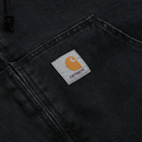 Carhartt OG Active Jacket in Black Stone Washed thumbnail