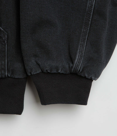Carhartt OG Active Jacket in Black Stone Washed