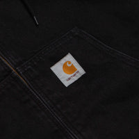 Carhartt OG Active Jacket - Black Stone Washed / Black thumbnail