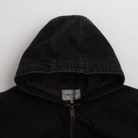 Carhartt OG Active Jacket - Black Stone Washed / Black thumbnail