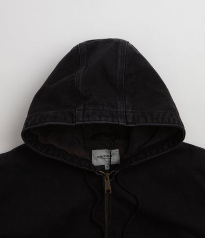 Carhartt OG Active Jacket - Black Stone Washed / Black