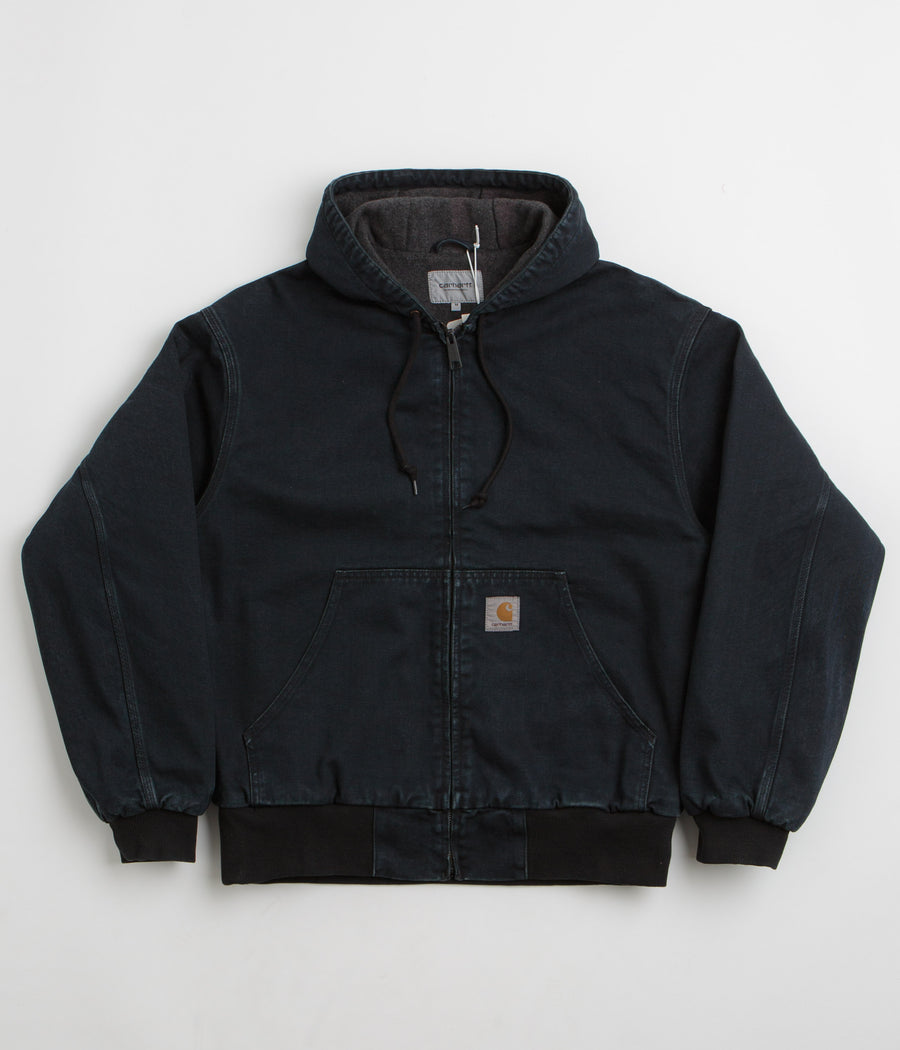 Carhartt OG Active Jacket in Blue Midnight Wash